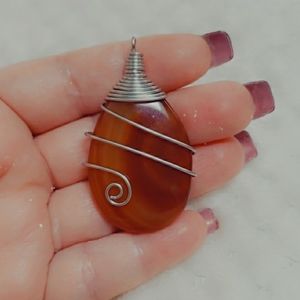 Handmade Wirewrap Pendant